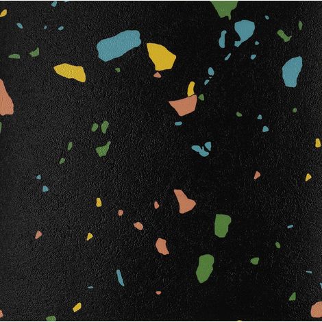 Dalle PVC Adhesive Sol Effet Marbre Noir 30x30 Lino Sol Adhesif Pour Cuisine Salle de Bain Dalles Adhesives Sols Terrazzo Interieur 16-Dalles Imperméable Parquet Adhesif Sols Chambre Salon (1/5)
