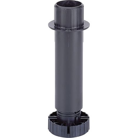 Vérin de réglage euro, - Hauteur : 180 mm - Réglage : - 15 à + 13 mm - HETTICH (1/2)