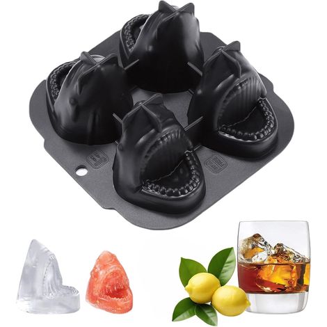 Moule a Glaçon, Rigolo Bac à Glaçons Avec Couvercle Silicone Pour Adulte,Sans BPA,Facile à démouler Créatif de Nouveauté Moule pour Whisky Boissons Fête Anniversaire Empilable et Réutilisable (1/4)