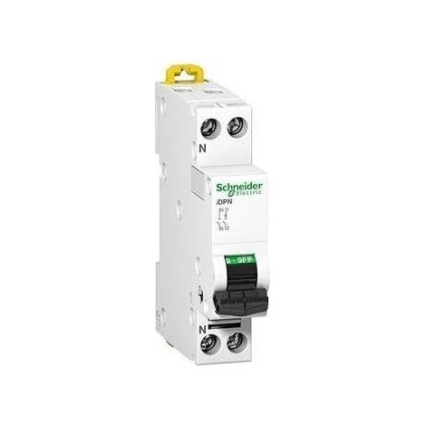Interruptor Magnetotermico DPN 20 Amps. SCHNEIDER A9P53620 ESTRECHO I+N Curva C