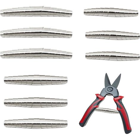 Lot de 9 ressorts de rechange pour sécateur - Ressort de rechange pour sécateur - Pièces de rechange pour ressort de jardin - Pour remplacer les sécateurs de jardin (1/5)