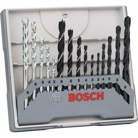 Bosch Bohrer-Set, gemischt, 3-8 mm, 3-8 mm, 3-8 mm (1/7)