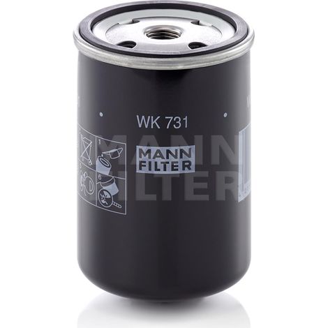 Kraftstoffwechselfilter MANN-FILTER WK731
