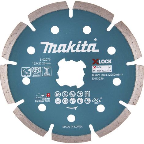 Makita E-02076 Disco diamantato 125 mm 1 pz. Calcestruzzo, Granito, Marmo