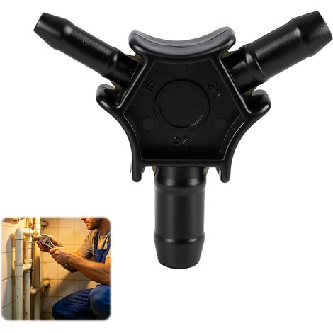 Calibreur et Ébavureur Ø16-20-26 mm,pour Tuyaux Multicouches,PEX,PER et Composites,Outil de Calibrage avec Poignée Ergonomique Antidérapante pour Finition en Plomberie et Chauffage (1/5)
