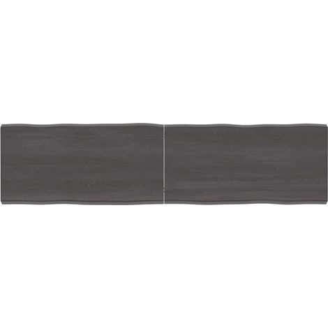 Dessus de table,Plateau de table,Plan de travail bois chêne massif traité bordure assortie CIV755226 (1/5)