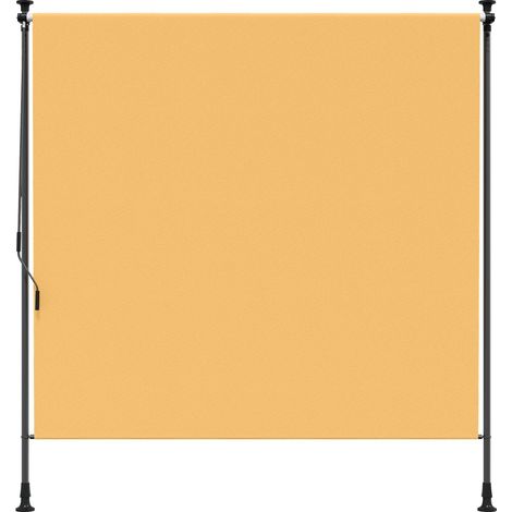 vidaXL Outdoor Roller Blind Sand 100 x 270 cm