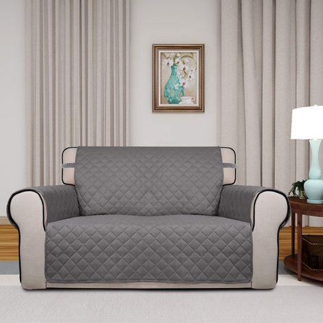 Housse De Canape - Imperméable Réversible Quilting - Pour Canapé - 170 X 235 Cm - 1 Pièce (1/5)