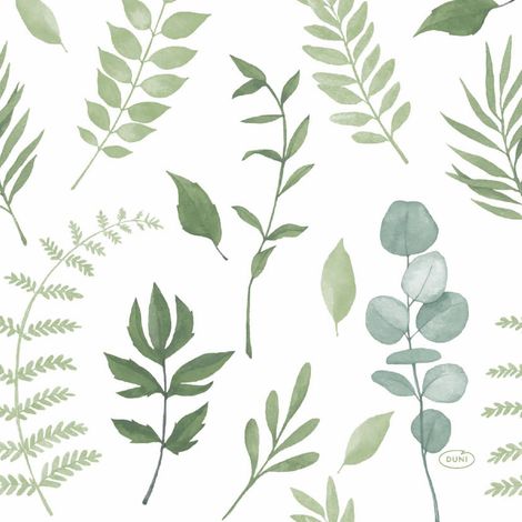 Duni Servietten Greenery 33 x 33 cm - 20er Pack Servietten