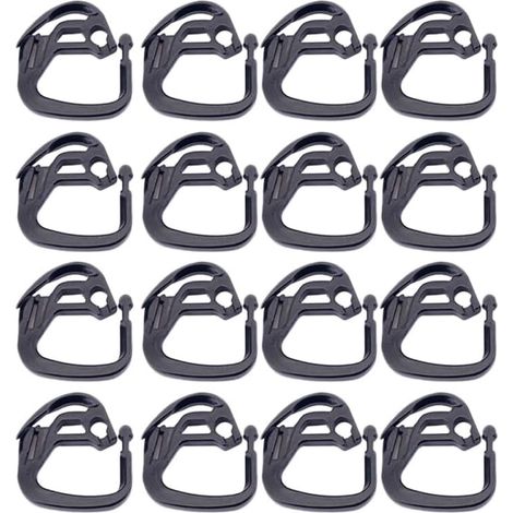 Pinces de fixation pour serre - Clips de montage - Accessoires pour serre - 100 pièces - Clips de fixation pour bâche de serre - Convient pour le jardin et les serres - Clips de fixation pour serre -  (1/4)