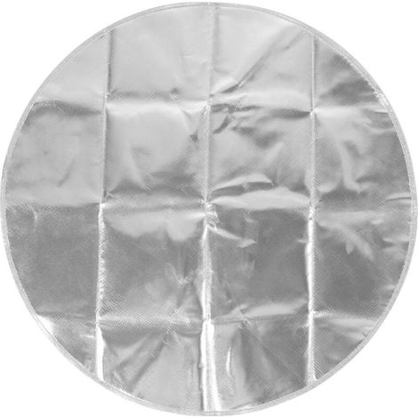 Tapis de cuisson circulaire haute performance, ignifugé, argenté et gris, 91 cm (36 po). Accessoires pour barbecue. - AquaForge (1/5)