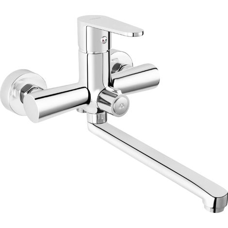 Ferro Algeo grifo de lavabo cromado elegante y moderno