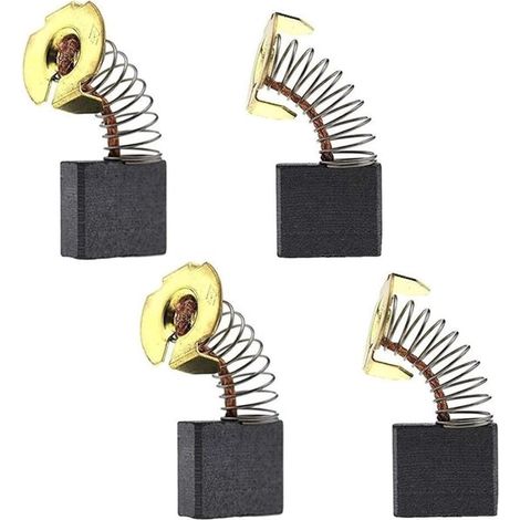 Per: Massimizzare la durata dei vostri utensili. Set di ricambio con 4 spazzole di carbone CB204 per Makita M9001, GA9020KD, GA9020S, GA9040, GA9050, GA705 (1/2)