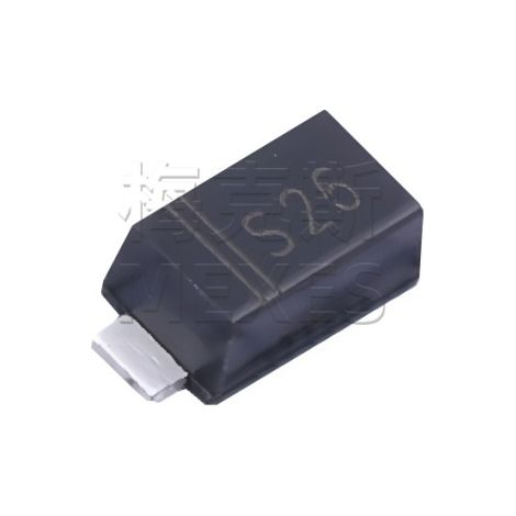Changdian DSS26 SMD Schottky diode chip, screen-printed S26 SOD-123FL 60V/2A, electronic component, 5 pieces.