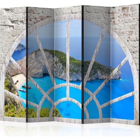 Paravento - Look At The Island Of Dreams II [Room Dividers] - 225x172 (1/4)