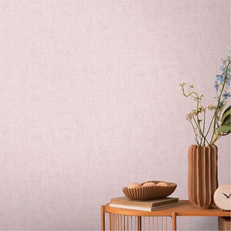 A.S. Creation Vliestapete 10.05 x 0.53 m Livingwalls Unitapete Rosa 791094 Einfarbig CosmoLiving by Cosmopolitan (1/5)