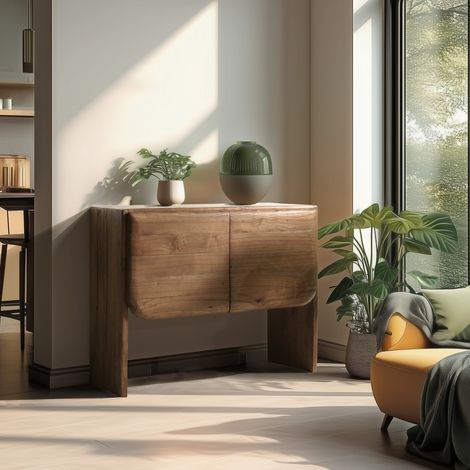 ROMY - Buffet 2 portes en bois de mindi (1/5)