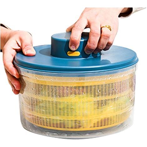 Essoreuse à salade déshydrateuse, Essoreuse à salade électrique, Essoreuse à salade grande capacité, Essoreuse à salade 3 L, Essoreuse à salade rechargeable par USB, Séchoir à légumes efficace, Déshyd (1/5)