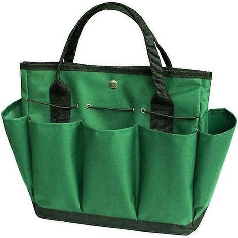 Sac de rangement pour outils de jardinage - Sac de rangement pour outils - Organisateur d'outils avec 8 poches Oxford pour l'intérieur et l'extérieur, Fontainebleau (1/5)