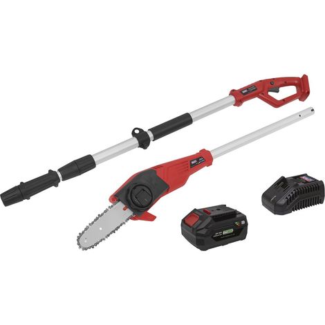 Sealey SV20 Series 20cm Cordless Telescopic Chainsaw Kit 20V 4Ah CP20VTP02 (1/3)