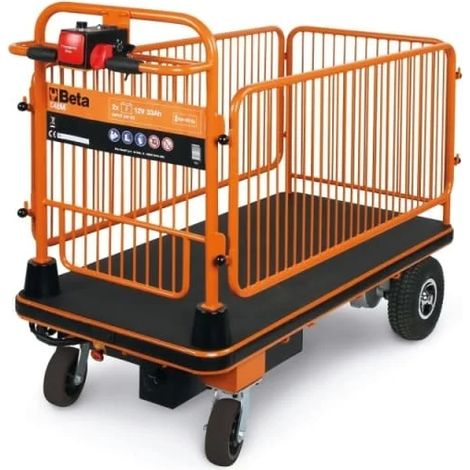 Beta C48M Carrello Brutus da lavoro elettrico con sponde (1/4)