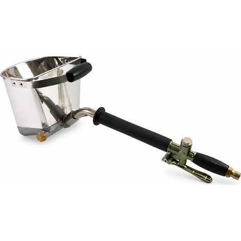 MECAFER Pulverisateur Pneumatique 120134 Godet de 4 L Poids 2.6 kg Buse 4x20 mm Pieces Detachees Disponibles 10 Ans Robuste et Fiable Garantie 2 ans (1/5)