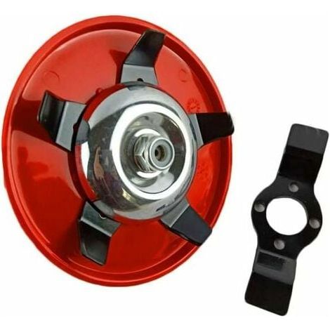 SHINING HOUSE Cuchilla de repuesto para cabezal de desbrozadora para cortacésped de 14,5 cm - Cabezal de desbrozadora universal (1/5)