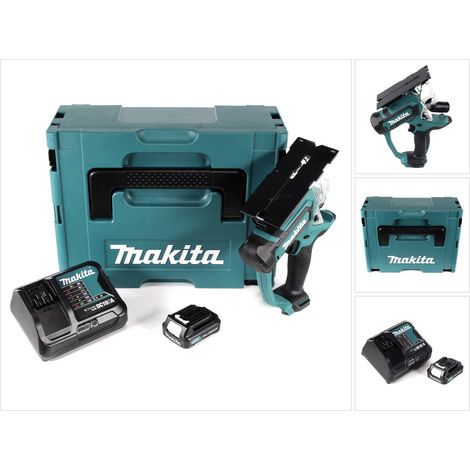 Makita SD 100 DSA1J 10,8 V sans fil Scie à plâtre pour cloisons sèches en Makpac + 1 x 2,0 Ah batterie + chargeur (1/5)