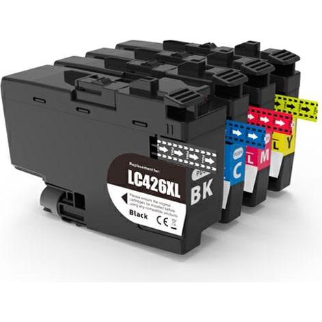 Cartucho de tinta pigmentada genérico Brother LC426XL (LC426XLY) de alta calidad.

Adecuado para uso en las siguientes impresoras:
Brother MFC J4335DW