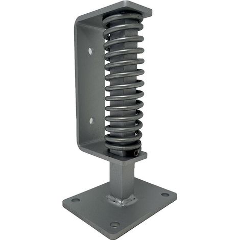 Support escamotable à ressort pour roulette à platine charge max 50 kg - GUITEL-POINT M