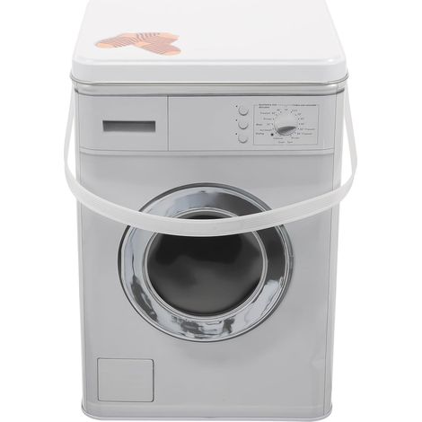 Boîte de Rangement Légère et Portable en Fer pour Lessive et Stockage des Perles de Lessive de Machine à Laver pour Décoration Buanderie (1/5)