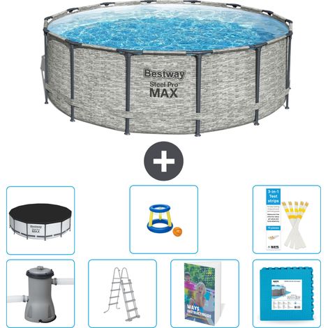 Bestway Bestway Steel Pro MAX Ronde - 427x122 cm - 8-pièces S570 (1/4)