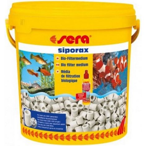 Sera Siporax materiale filtrante biologico secchio 50 litri