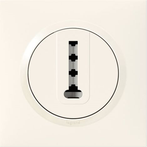 Enchufe Tel En T Blanco Completo Dooxie - Legrand