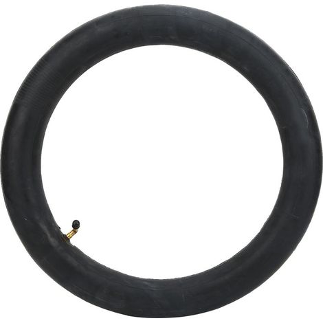 Chambre à air en caoutchouc butyle pour vélo électrique avec valve métallique coudée - Accessoires E-Bike (16x3.0) (1/5)