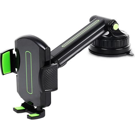 Support de téléphone portable pour voiture avec ventouse puissante pour pare-brise/tableau de bord/vitre (1/5)