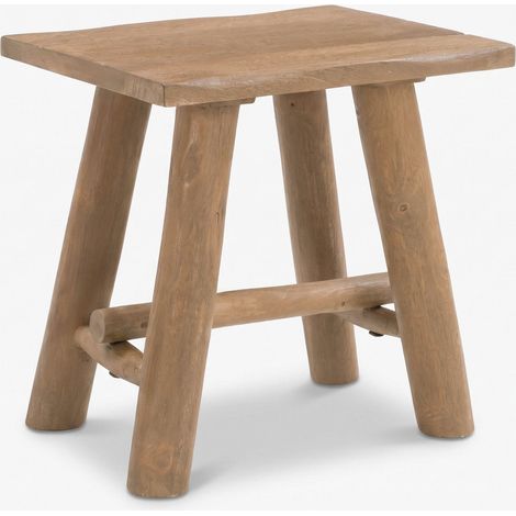 Taburete marrón Toxis de madera de mango de 46 cm (1/4)