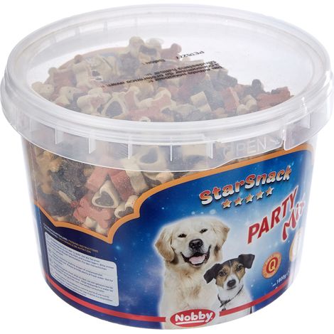 Nobby Star Snack Party Mix Dog Treat Tub (1/5)