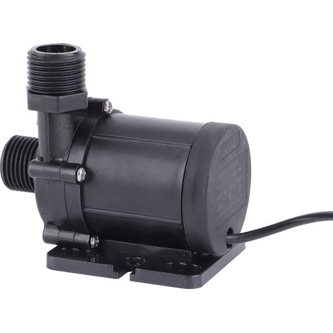 Pompe de surpression à moteur sans balais, faible bruit, 12 V CC, 30 W, débit de 800 l/h, hauteur de refoulement de 12 m, pour chauffage (1/5)
