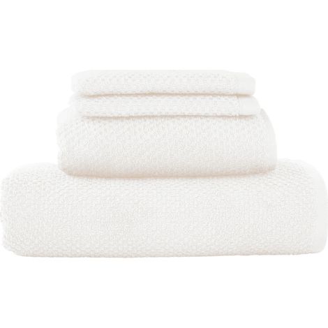 Lot 2 serviettes de bain et 2 gants de toilette (1/4)