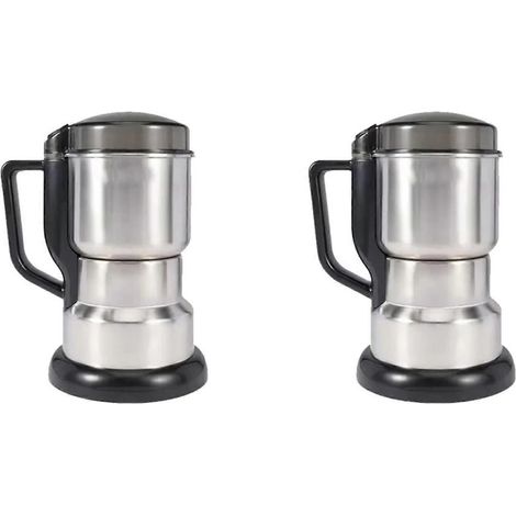 Moulin à café électrique pour grains de café, épices et noix, idéal pour la cuisine, la maison, le bureau et les voyages.-AquaForge (1/4)