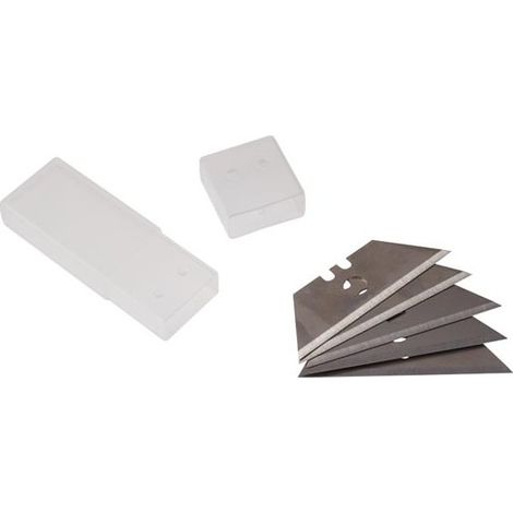 Lames trapézoïdales pour cutter (étui de 10) (1/3)