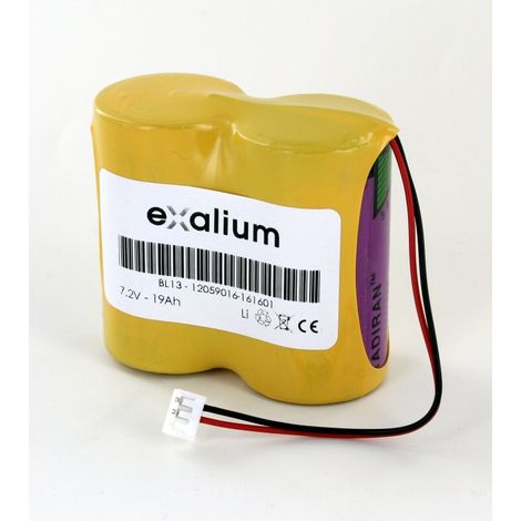 Pile lithium 7.2V 19Ah pour sirène radio Siemens