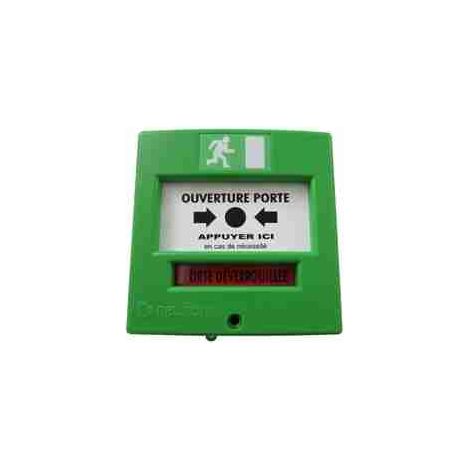 0PSEV Pulsante Di Emergenza Verde Con Sblocco DITEC ENTREMATIC 0PSEV Per Porta 
Automatica
