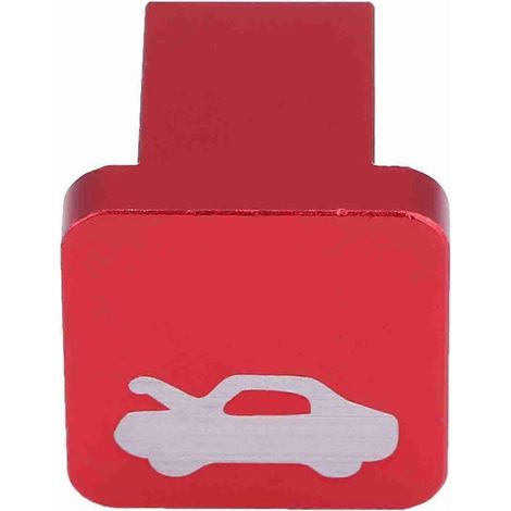 Reparaturset für Motorhaubenentriegelungsgriff für Civic CRV Element Ridgeline (Rot)