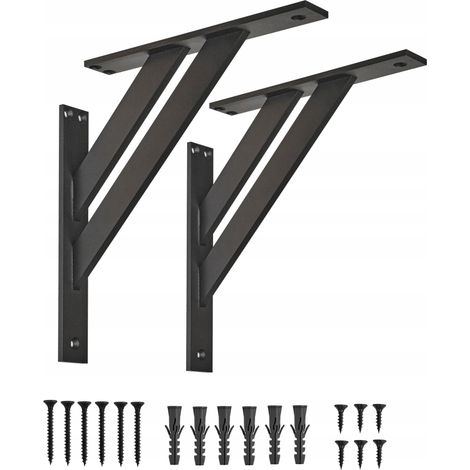 Soporte de 4 piezas 240 mm Negro (1/5)