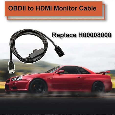Réparation rapide avec le câble d'interface H00008000 OBDII vers HDMICS2 CTS2 CTS3 pour voiture (1/4)