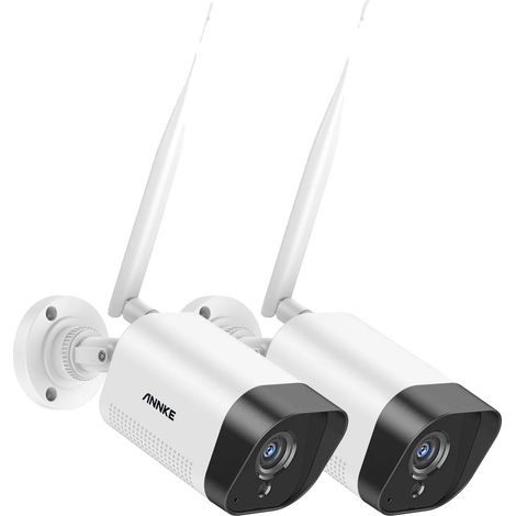 Caméra de sécurité, vision nocturne, design résistant aux intempéries, 5MP 2PCS I51CN (1/2)