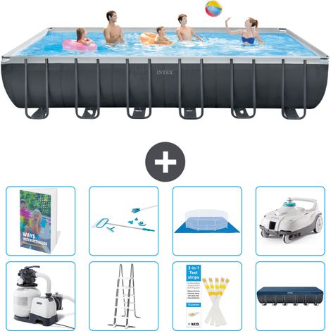 Ultra XTR Pool Rechteckig - 732x366x132 cm - 9-teilig S605