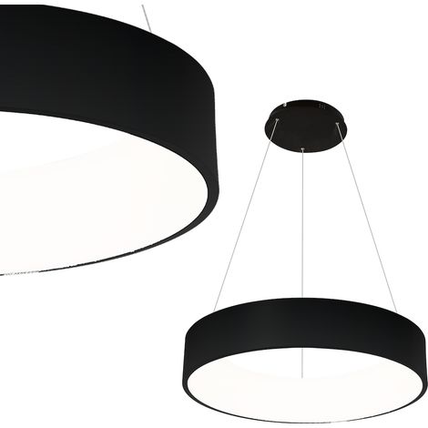Ohio schwarze 24W LED-Pendelleuchte (1/5)